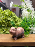 Piggy Pig Picture Jasper Carving (Small, 3.00*1.68*2.16, 0.49lb)