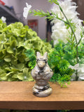 Anubis Picture Jasper Carving (Small, 1.63*1.72*3.03, 0.285lb)