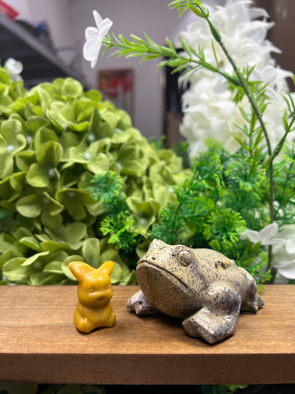 Frog Picture Jasper Carving (Small, 2.53*2.98*1.83, 0.545lb)