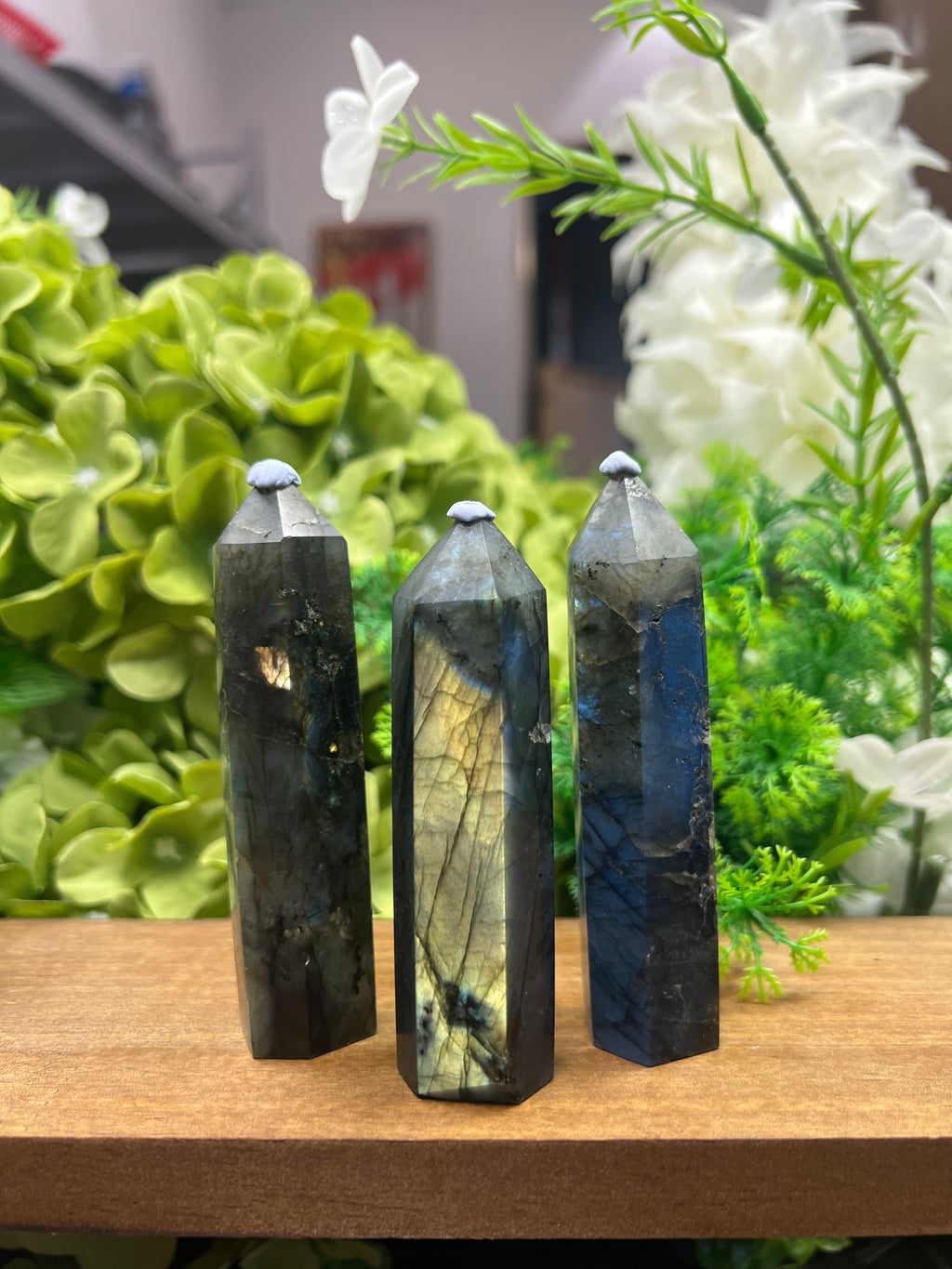 Labradorite Tower (Small, 0.86*0.86*3.54, 0.195lb)