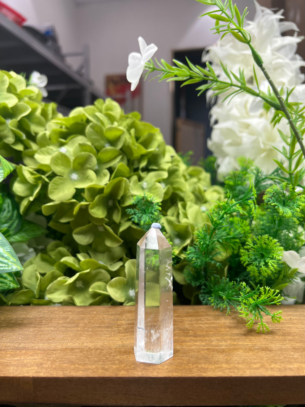 Grade A Clear Quartz Tower (Small, 0.74*0.74*2.79, 0.105lb) - Art Deco Crystals
